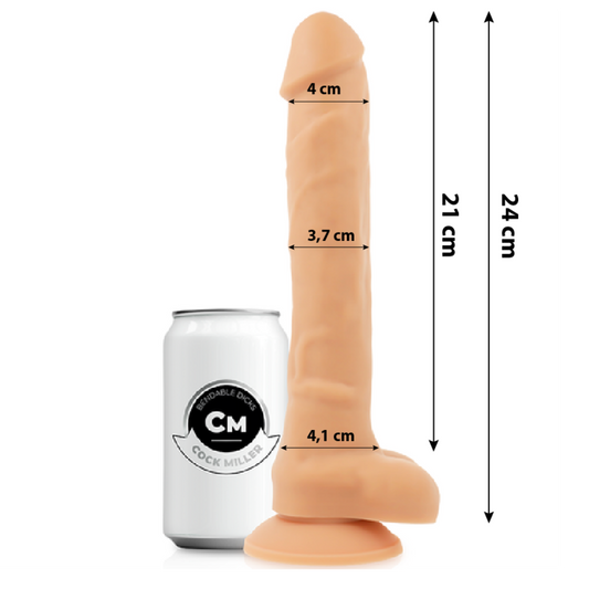 COCK MILLER - COCKSIL ARTICULABLE SILICONE DENSITÉ 24 CM COCK MILLER