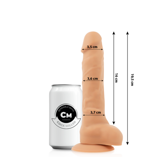 COCK MILLER - COCKSIL ARTICULABLE SILICONE DENSITÉ 19,5 CM COCK MILLER