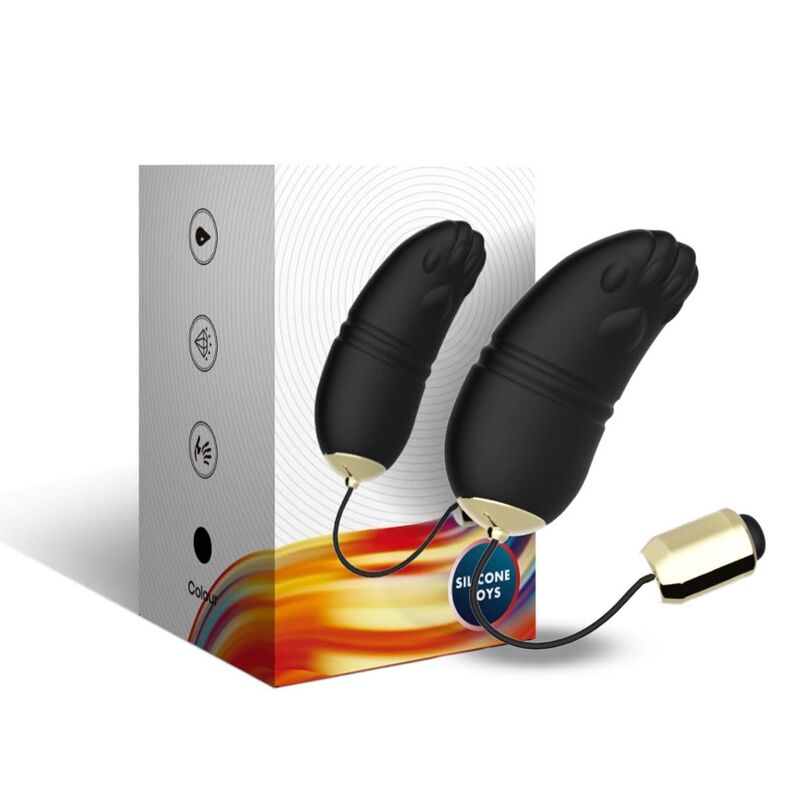 ARMONY - VIBRATEUR KITTY EGG TÉLÉCOMMANDE G-SPOT NOIR - Sensualia