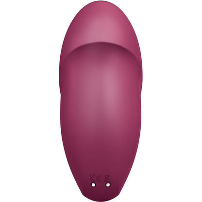 SATISFYER - TAP & CLIMAX 1 VIBRADOR LAY-ON ROJO - Sensualia