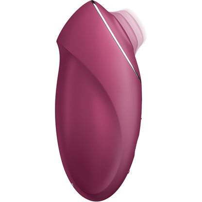 SATISFYER - TAP & CLIMAX 1 VIBRADOR LAY-ON ROJO - Sensualia