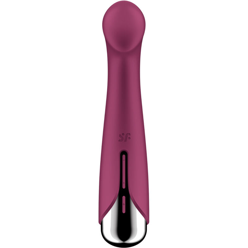 SATISFYER - SPINNING G-SPORT 1 VIBRADOR ROTADOR ROJO - Sensualia