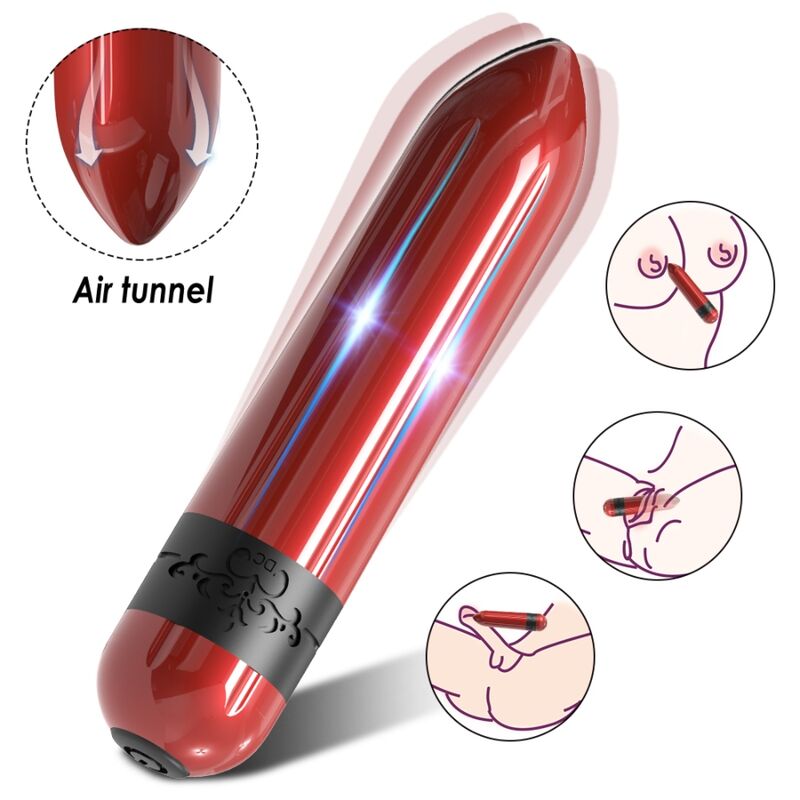 ARMONY - ROCKET VIBRATEUR BULLET TÉLÉCOMMANDE FUCHSIA - Sensualia