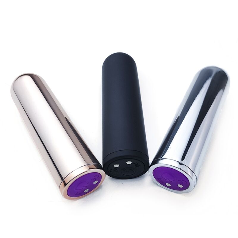 ARMONY - VIBRATEUR BULLET ARGENT 2.1 CM X 7.9 CM - Sensualia
