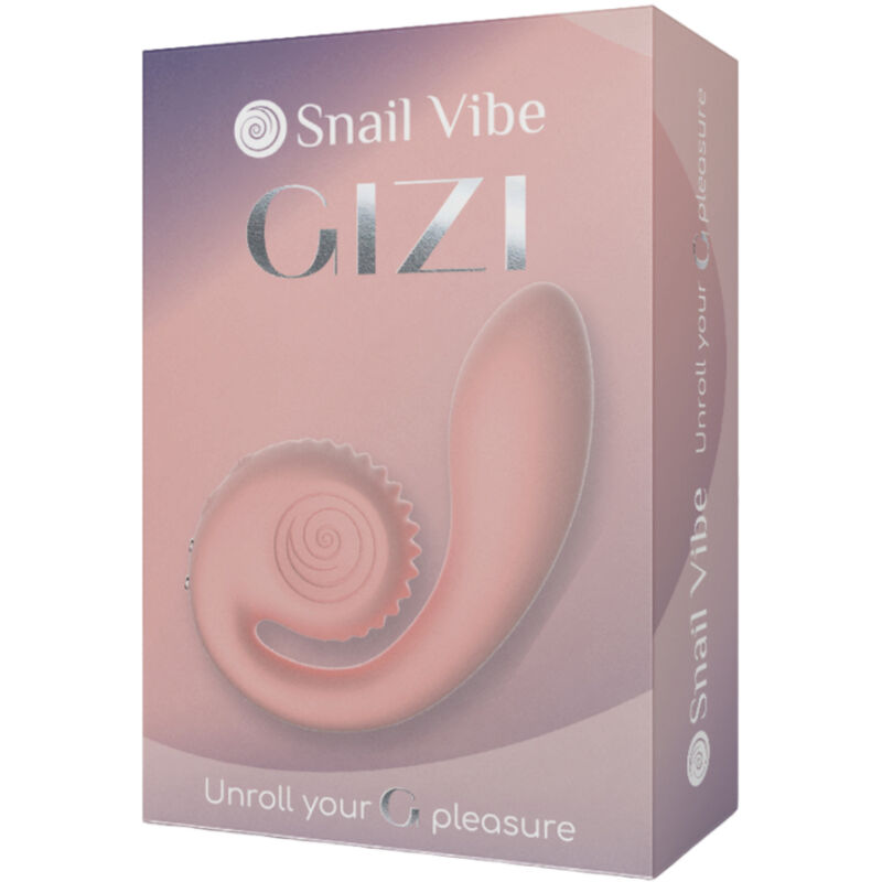 SNAIL VIBE - GIZI ESTIMULADOR DUAL ROSA - Sensualia