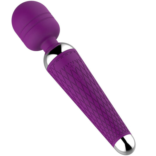 ARMONY - MASSEUR DE TÊTE FLEXIBLE ET VIBRATEUR VIOLET ARMONY MASSAGERS
