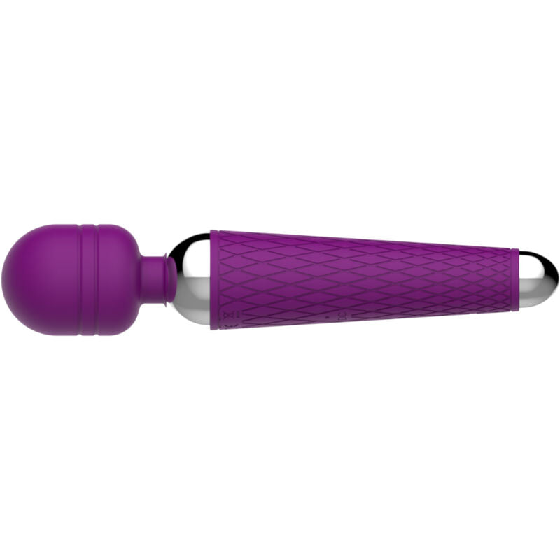 ARMONY - MASSEUR DE TÊTE FLEXIBLE ET VIBRATEUR VIOLET - Sensualia