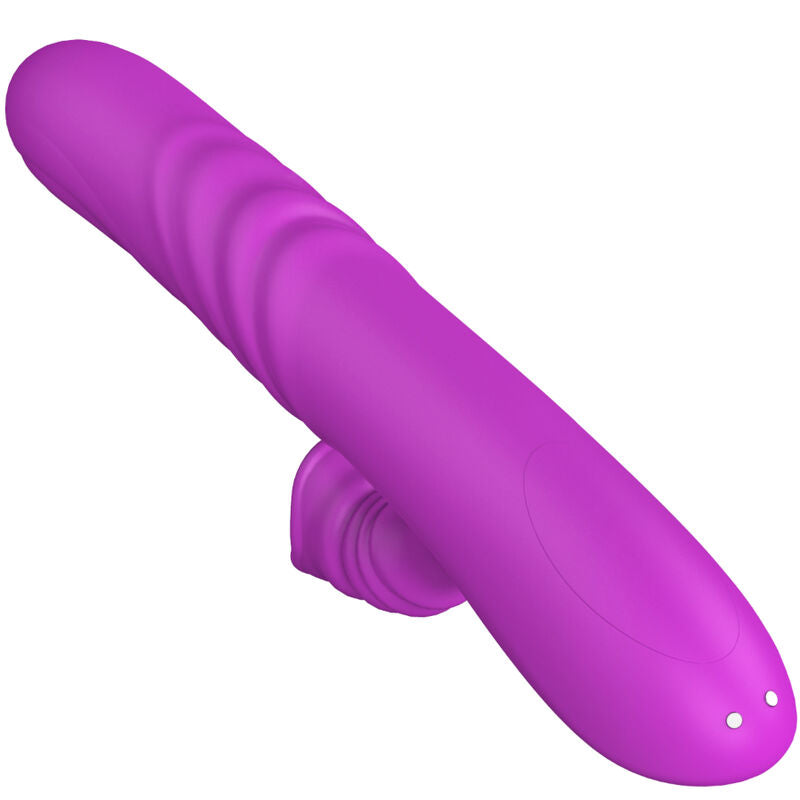ARMONY - VIBRATEUR MULTIFONCTION ANGELIA AVEC LANGUE STIMULANTE EFFET CHALEUR VIOLET - Sensualia