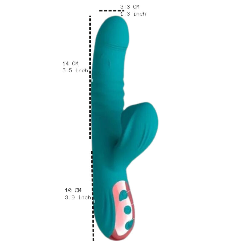 ARMONY - VIBRATEUR SUCK & SUCKER VERT ARMONY VIBRATORS