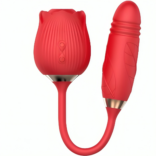 ARMONY - DELIGHT FLEUR SUCE ET POUSSÉE ROUGE ARMONY STIMULATORS