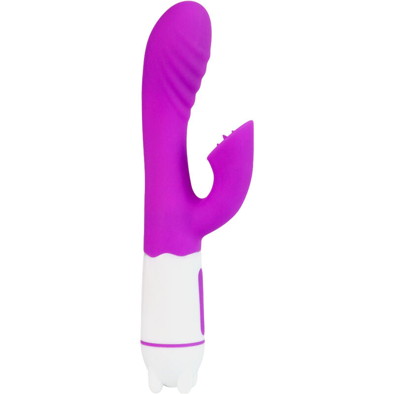 ARMONY - HAPPY VIBRATEUR & STIMULATEUR AVEC LANGUE RECHARGEABLE VIOLET - Sensualia