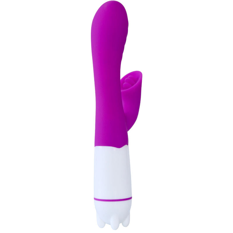 ARMONY - HAPPY VIBRATEUR & STIMULATEUR AVEC LANGUE RECHARGEABLE VIOLET - Sensualia