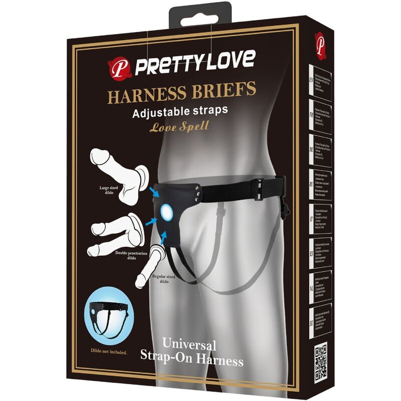 PRETTY LOVE - COMPLÉMENT DE HARNAIS À SANGLE RÉGLABLE LOVE SPELL - Sensualia