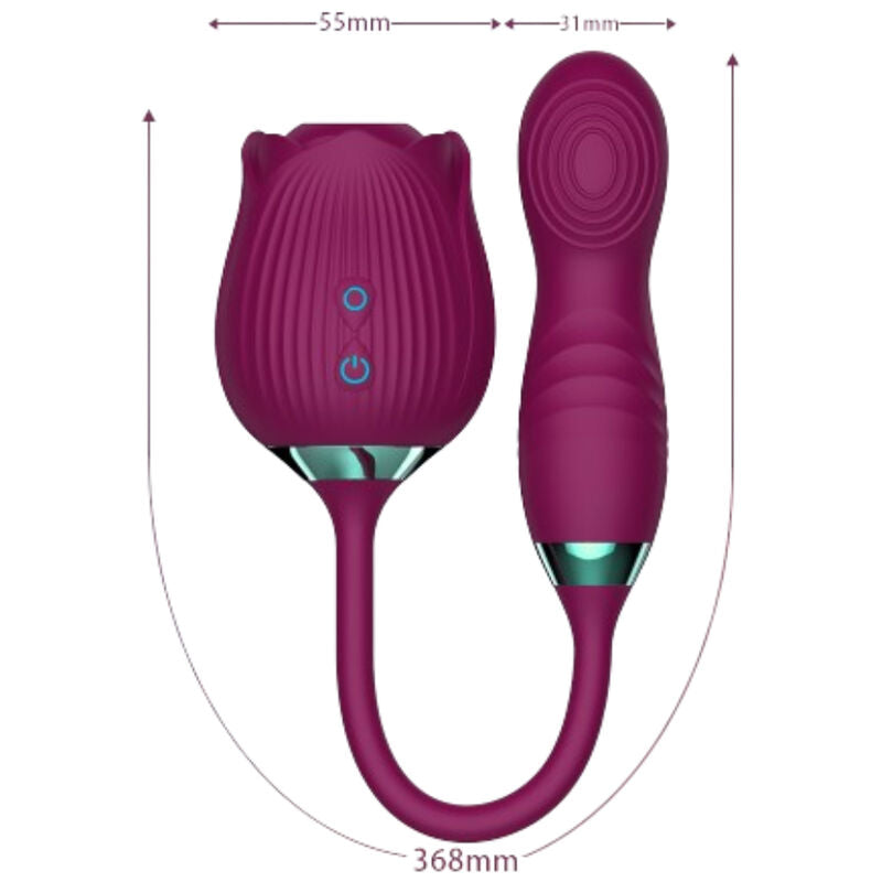 ARMONY - DELIGHT FLEUR DASPIRATION ET BUMPING VIOLET ARMONY STIMULATORS