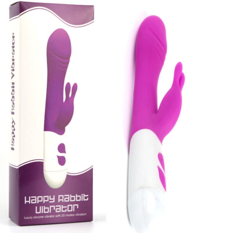 ARMONY - VIBRATEUR HAPPY & STIMULATEUR DE LAPIN VIOLET - Sensualia