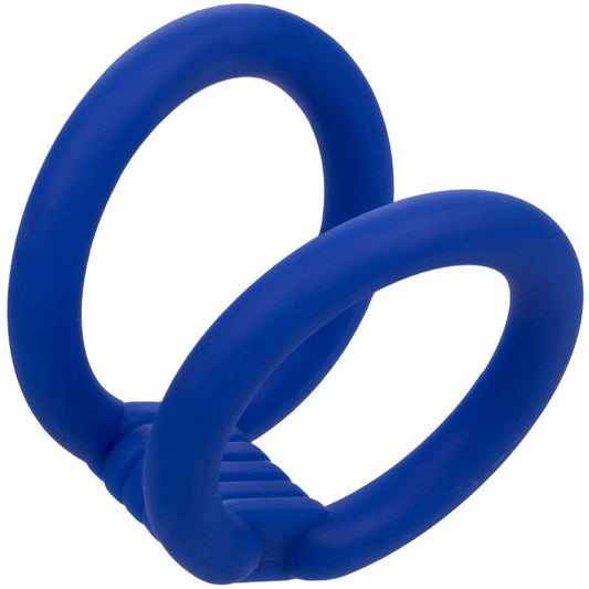 CALEXOTICS - ADMIRAL CAGE DOUBLE COCK BLEU - Sensualia