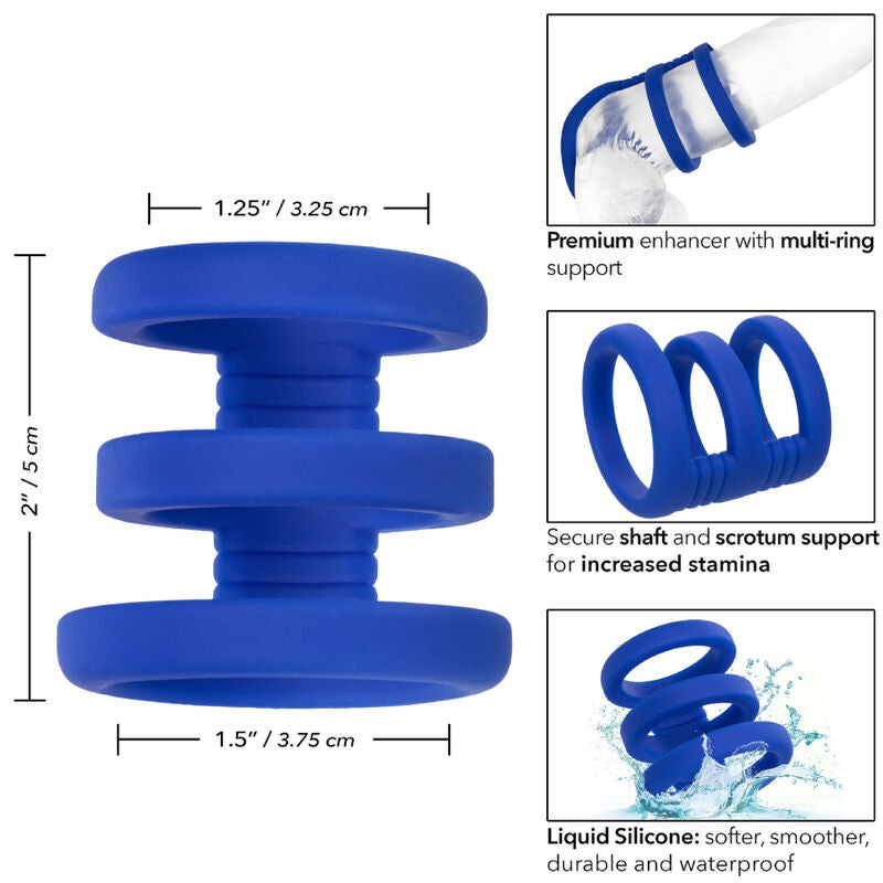 CALEXOTICS - ADMIRAL CAGE  BIEN TRIPLE BLEU - Sensualia