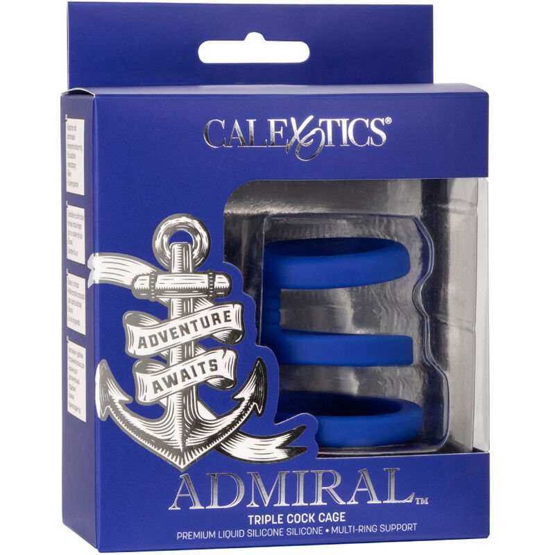 CALEXOTICS - ADMIRAL CAGE  BIEN TRIPLE BLEU - Sensualia