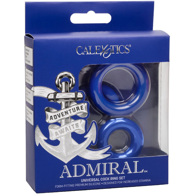 CALEXOTICS - ADMIRAL ENSEMBLE DANNEAU PÉNIEN BLEU - Sensualia
