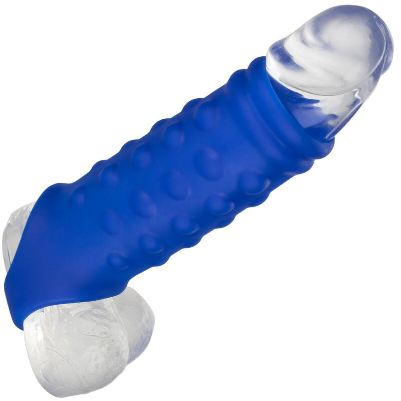 CALEXOTICS - ADMIRAL COUVERCLE DE PÉNIS EN PERLES SILICONE LIQUIDE BLEU - Sensualia