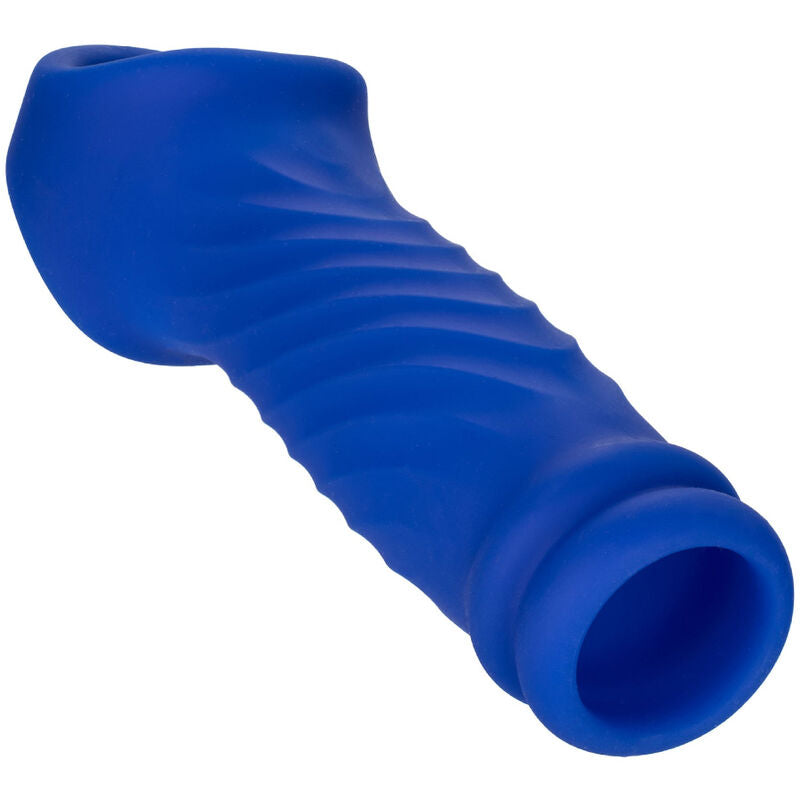 CALEXOTICS - ADMIRAL COUVERCLE DE PÉNIS WAVE SILICONE LIQUIDE BLEU - Sensualia