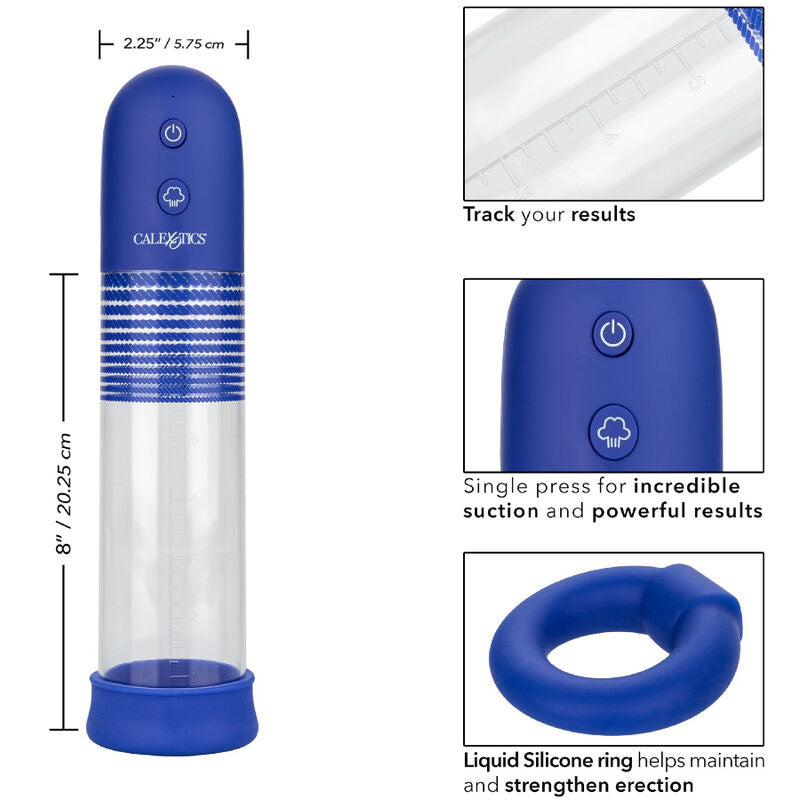 CALEXOTICS - ADMIRAL KIT POMPE DE MONTAGE RECHARGEABLE - Sensualia