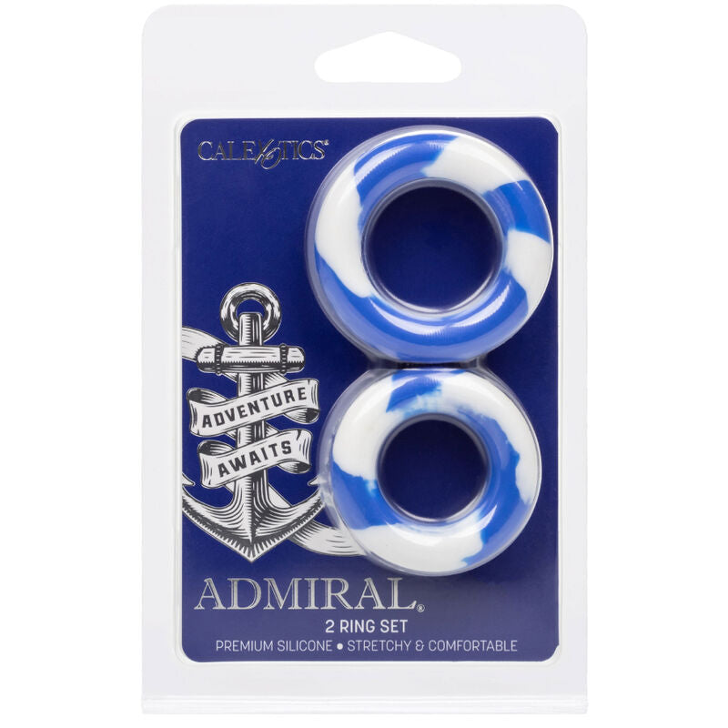 CALEXOTICS - ADMIRAL ENSEMBLE 2 ANNEAUX PÉNIS - Sensualia