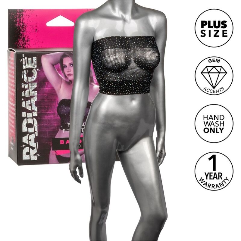 CALEXOTICS - RADIANCE HAUT BANDEAU RHIN GRANDE TAILLE - Sensualia