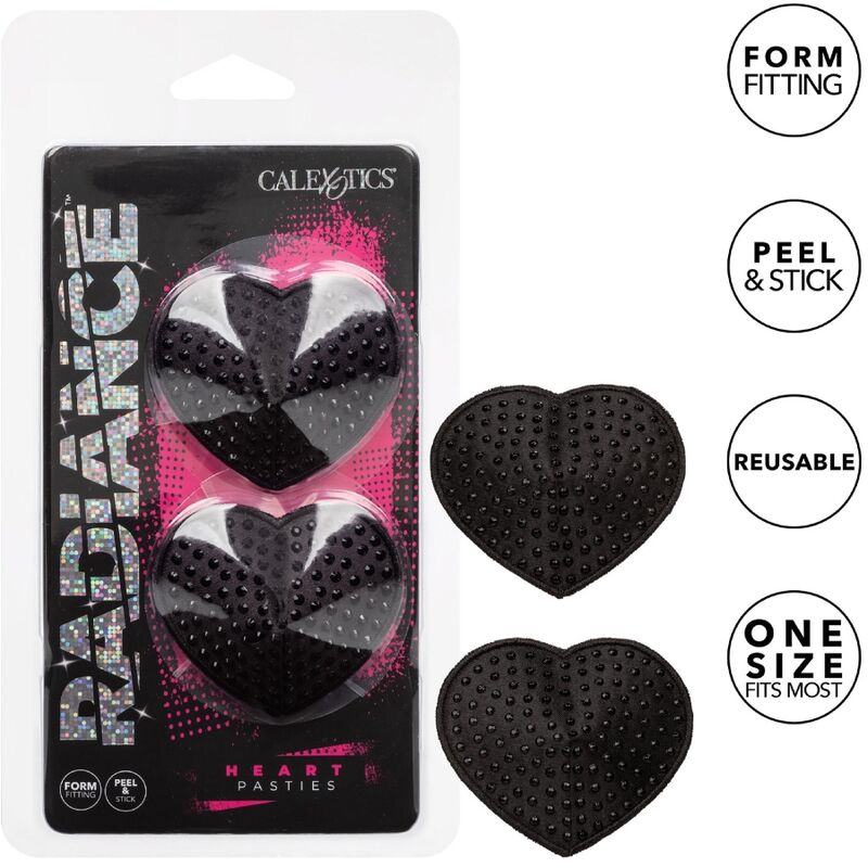 CALEXOTICS - RADIANCE BOUCLIERS-MALINS BIJOU EN FORME DE COEUR - Sensualia