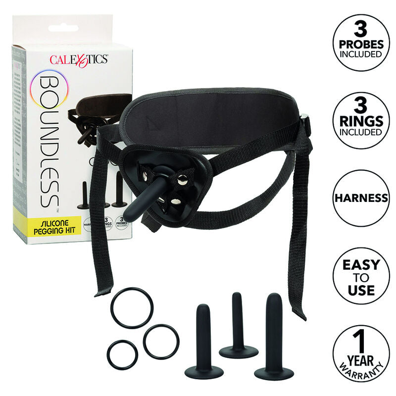 CALEXOTICS - BOUNDLESS KIT DE CHEVILLES EN SILICONE - Sensualia