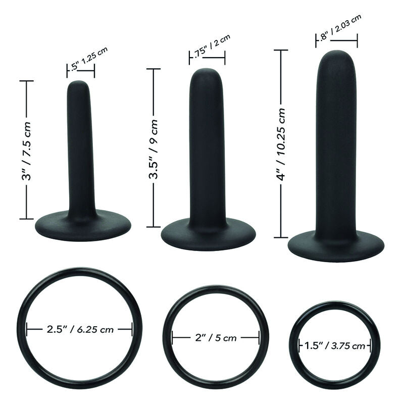 CALEXOTICS - BOUNDLESS KIT DE CHEVILLES EN SILICONE - Sensualia