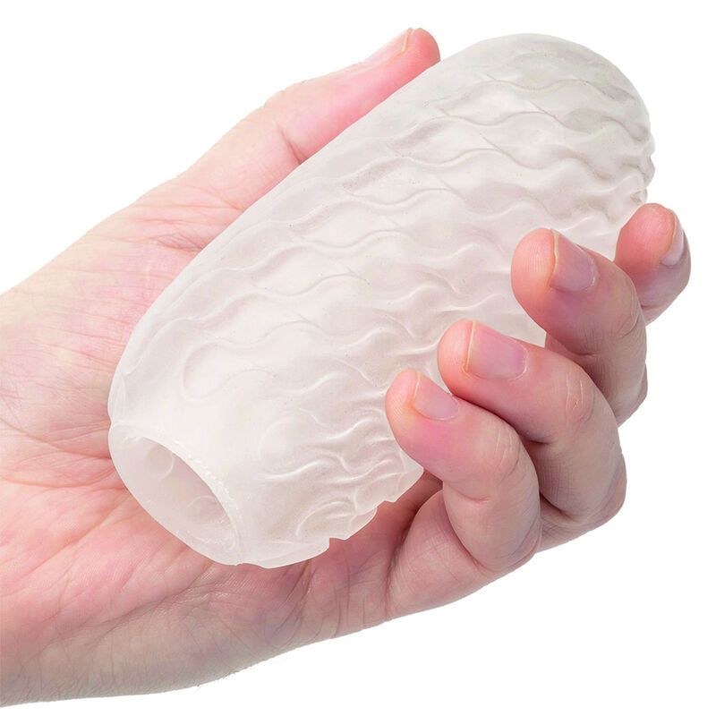 CALEXOTICS - BOUNDLESS RÉVERSIBLE SQUISHY BALL STROKE JAUNE - Sensualia