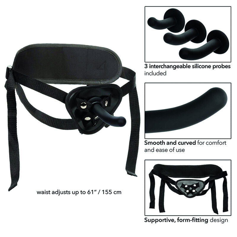 CALEXOTICS - BOUNDLESS KIT DE CHEVILLEMENT DE COURBE EN SILICONE - Sensualia