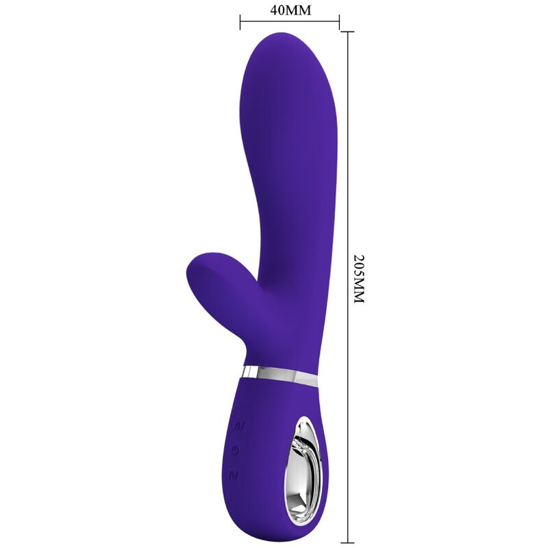 PRETTY LOVE - VIBRATEUR MULTIFONCTION G-SPOT THOMAS VIOLET - Sensualia