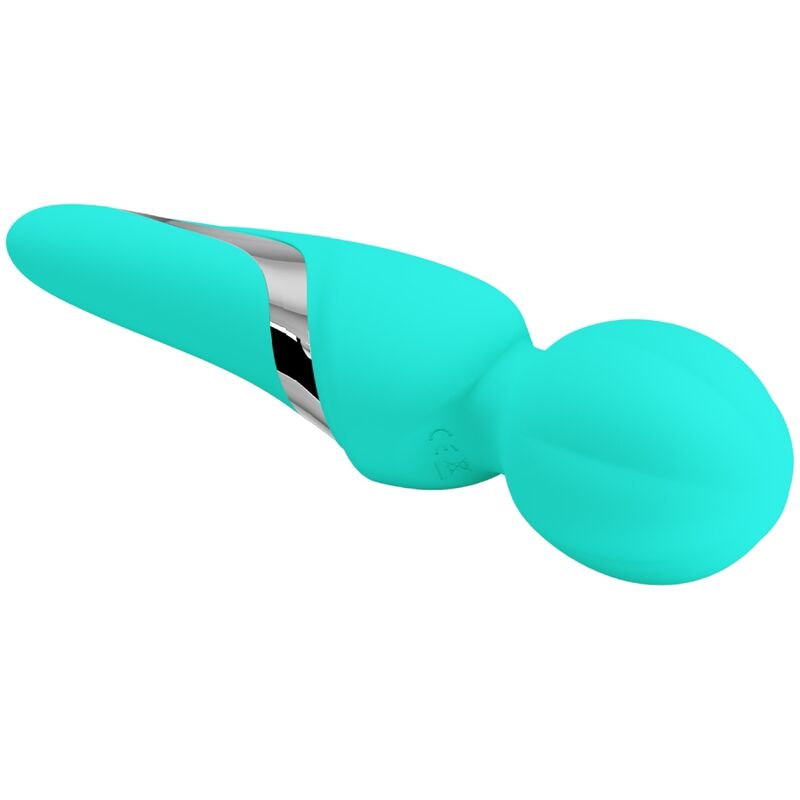 PRETTY LOVE - WALTER VIBRATEUR WAND AQUA VERT - Sensualia