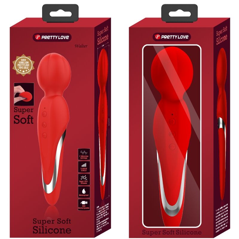 PRETTY LOVE - BAGUETTE VIBRANTE WALTER ROUGE - Sensualia