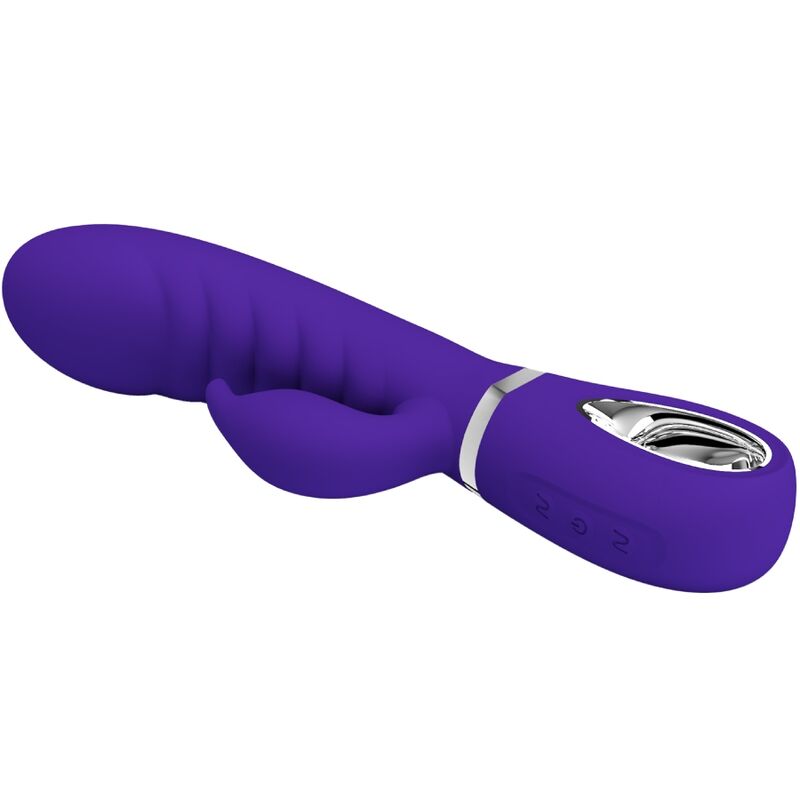 PRETTY LOVE - VIBRATEUR MULTIFONCTION G-SPOT PRESCOTT VIOLET - Sensualia