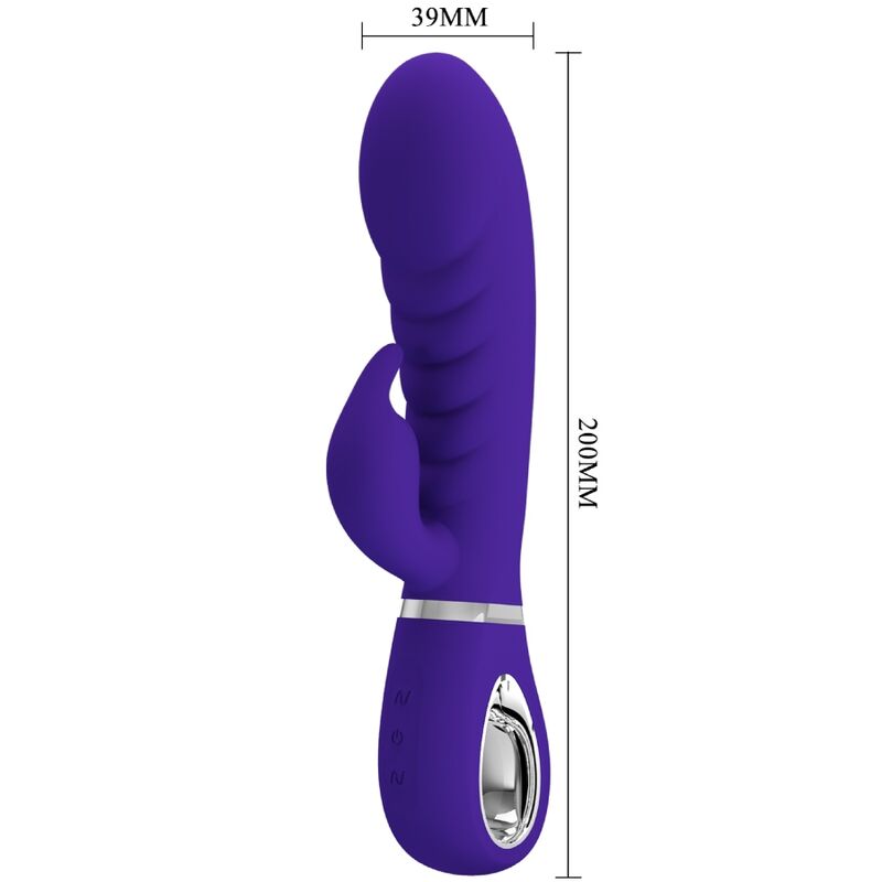 PRETTY LOVE - VIBRATEUR MULTIFONCTION G-SPOT PRESCOTT VIOLET - Sensualia