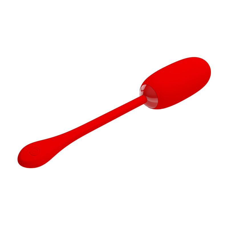PRETTY LOVE - OEUF VIBRANT JULIUS IMPERMÉABLE-RECHARGEABLE ROUGE - Sensualia
