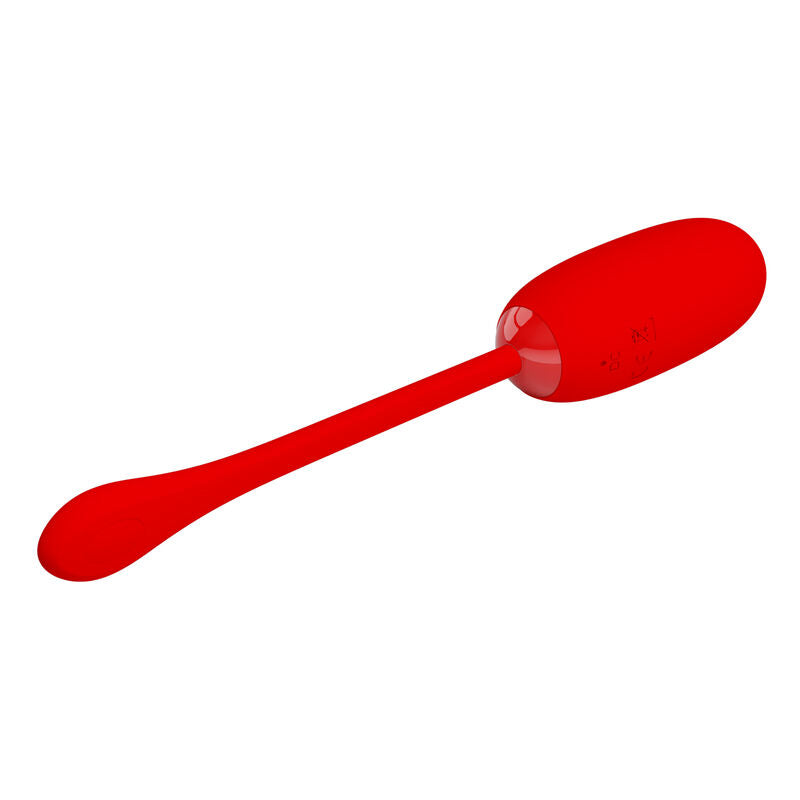 PRETTY LOVE - OEUF VIBRANT JULIUS IMPERMÉABLE-RECHARGEABLE ROUGE - Sensualia