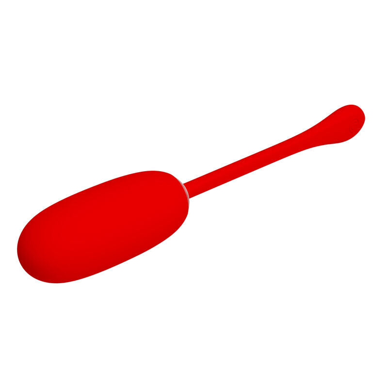 PRETTY LOVE - OEUF VIBRANT JULIUS IMPERMÉABLE-RECHARGEABLE ROUGE - Sensualia