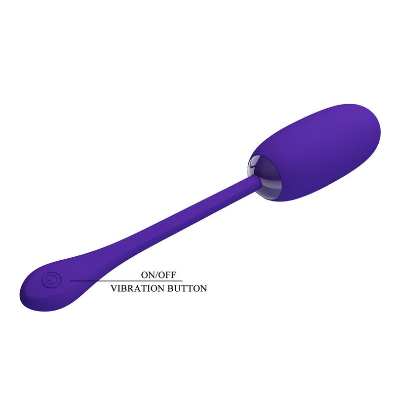 PRETTY LOVE - OEUF VIBRANT JULIUS IMPERMÉABLE-RECHARGEABLE VIOLET - Sensualia