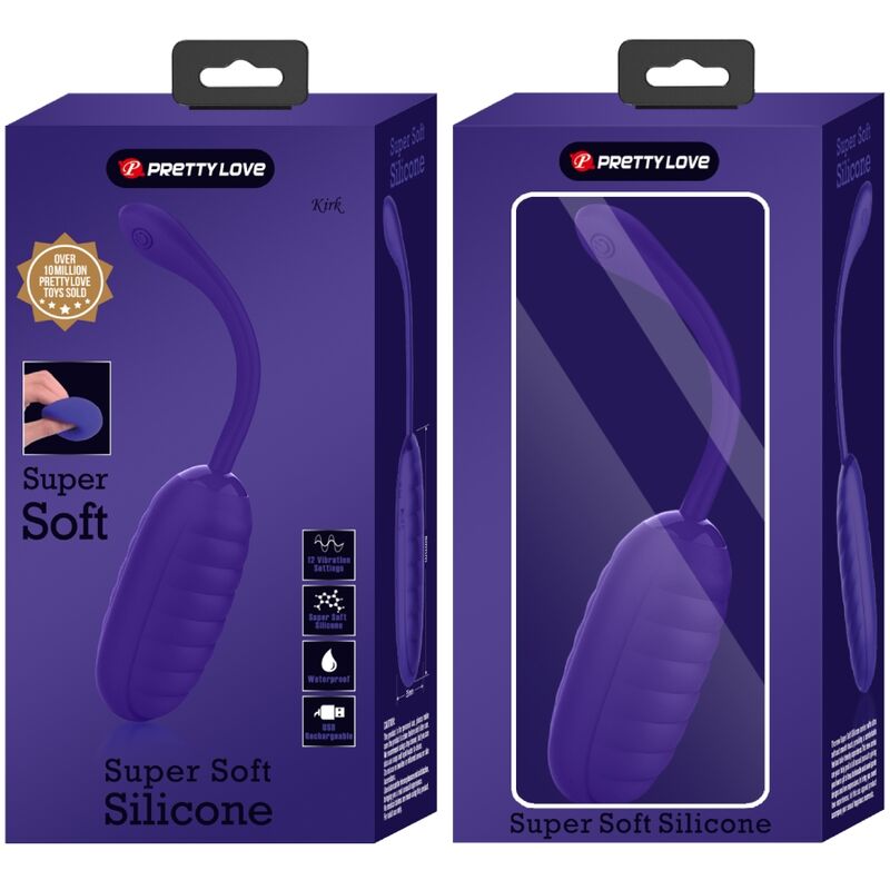 PRETTY LOVE - OEUF VIBRANT RECHARGEABLE KIRK VIOLET - Sensualia