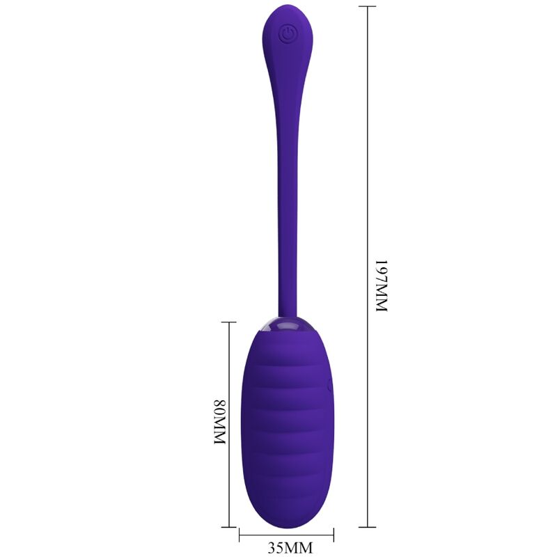 PRETTY LOVE - OEUF VIBRANT RECHARGEABLE KIRK VIOLET - Sensualia