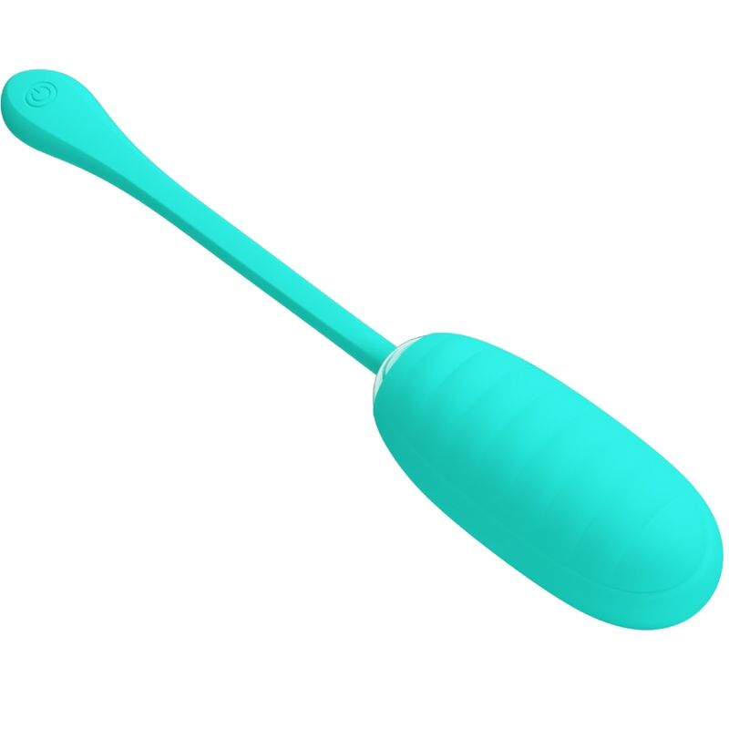 PRETTY LOVE - OEUF VIBRANT RECHARGEABLE KIRK AQUA VERT - Sensualia