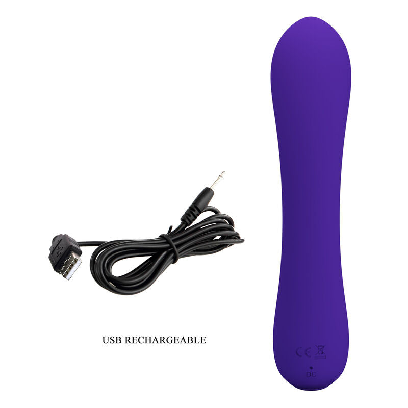 PRETTY LOVE - VIBRATEUR RECHARGEABLE PRESCOTT VIOLET - Sensualia