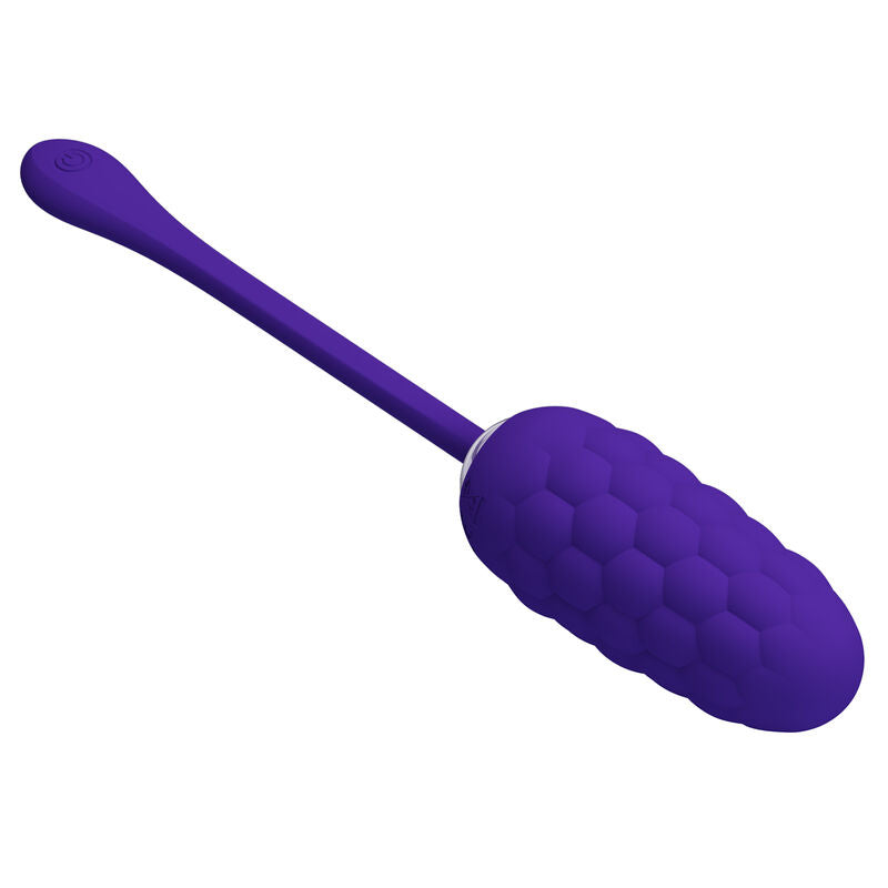 PRETTY LOVE - OEUF VIBRANT  TEXTURE MARINE RECHARGEABLE VIOLET - Sensualia