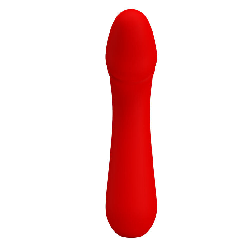 PRETTY LOVE - VIBRATEUR RECHARGEABLE CETUS ROUGE - Sensualia
