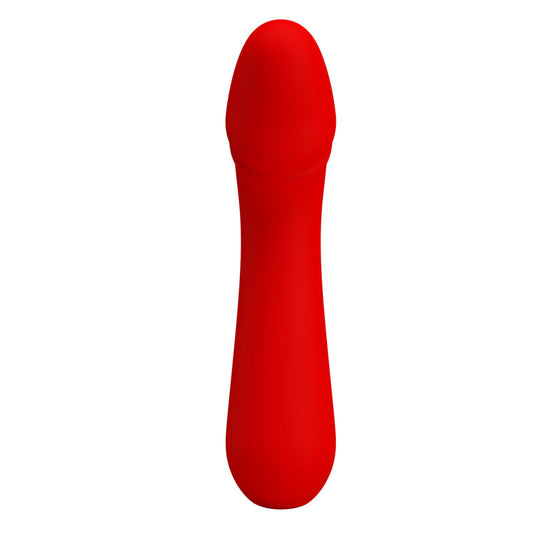 PRETTY LOVE - VIBRATEUR RECHARGEABLE CETUS ROUGE - Sensualia