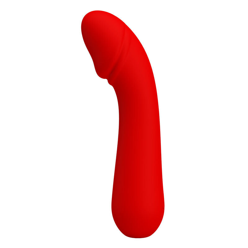 PRETTY LOVE - VIBRATEUR RECHARGEABLE CETUS ROUGE - Sensualia